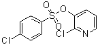 4-氯苯磺酸 2-氯-3-吡啶基酯分子结构 (CAS 219930-49-1)