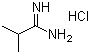 2-甲基丙脒盐酸盐分子结构 (CAS 22007-68-7)
