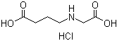 4-[(羧甲基)氨基]丁酸盐酸盐分子结构 (CAS 220223-43-8)