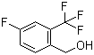 structure of CAS# 220227-29-2, 4-Fluoro-2-trifluoromethylbenzyl alcohol;4-Fluoro-2-(trifluoromethyl)benzenemethanol