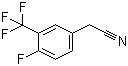 4-氟-3-(三氟甲基)苯乙腈分子结构 (CAS 220239-65-6)