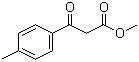 结构式 CAS# 22027-51-6, (4-甲基苯甲酰基)乙酸甲酯