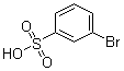 3-溴苯磺酸分子结构 (CAS 22033-09-6)