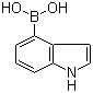 Indole-4-boronic acid molecular structure (CAS 220465-43-0)