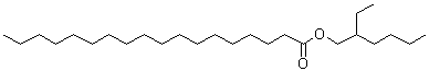 2-乙基己基硬脂酸酯分子结构 (CAS 22047-49-0)