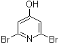 2,6-二溴吡啶-4-醇分子结构 (CAS 220616-68-2)
