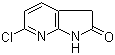 6-氯-1H-吡咯并[2,3-b]吡啶-2(3H)-酮分子结构 (CAS 220896-14-0)