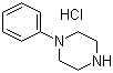 1-苯基哌嗪盐酸盐分子结构 (CAS 2210-93-7)