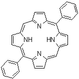5,15-二苯基-21H,23H-卟吩分子结构 (CAS 22112-89-6)