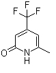 6-甲基-4-三氟甲基-2(1H)-吡啶酮分子结构 (CAS 22123-19-9)