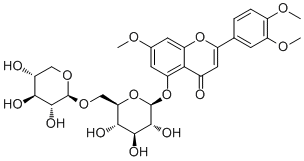 Lethedioside A分子结构 (CAS 221289-31-2)