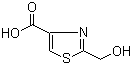 2-(Hydroxymethyl)thiazole-4-carboxylic acid molecular structure (CAS 221322-09-4)