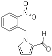 1-(2-硝基苄基)-2-吡咯甲醛分子结构 (CAS 22162-51-2)