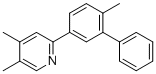 4,5-Dimethyl-2-(4-methyl-3-phenylphenyl)pyridine molecular structure (CAS 2218457-00-0)