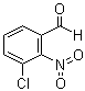 3-氯-2-硝基苯甲醛分子结构 (CAS 22233-52-9)