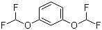 1,3-双(二氟甲氧基)苯分子结构 (CAS 22236-12-0)
