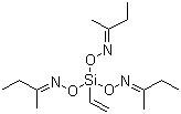 乙烯基三丁酮肟基硅烷分子结构 (CAS 2224-33-1)