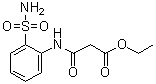 3-[2-(氨基磺酰基)苯胺基]-3-氧代丙酸乙酯分子结构 (CAS 222420-33-9)