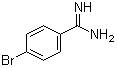 4-溴苯甲脒分子结构 (CAS 22265-36-7)