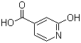 结构式 CAS# 22282-72-0, 2-羟基异烟酸