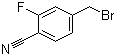 4-氰基-3-氟苄溴分子结构 (CAS 222978-03-2)