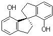 (1R)-2,2',3,3'-四氢-1,1'-螺双[1H-茚]-7,7'-二醇分子结构 (CAS 223259-62-9)