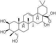 远志酸分子结构 (CAS 22338-71-2)