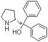 (R)-(+)-alpha,alpha-二苯基脯氨醇分子结构 (CAS 22348-32-9)