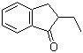2-乙基-1-茚满酮分子结构 (CAS 22351-56-0)