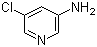 3-氨基-5-氯吡啶分子结构 (CAS 22353-34-0)