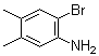 2-溴-4,5-二甲基苯胺分子结构 (CAS 22364-29-0)