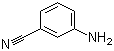 间氨基苯甲腈分子结构 (CAS 2237-30-1)