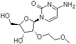 2'-O-(2-甲氧基乙基)胞苷分子结构 (CAS 223777-16-0)