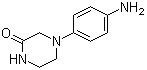 4-(4-氨基苯基)哌嗪-2-酮分子结构 (CAS 223786-04-7)