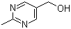 2-甲基-5-嘧啶甲醇分子结构 (CAS 2239-83-0)