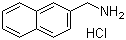 2-萘甲胺盐酸盐分子结构 (CAS 2241-98-7)