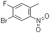 4-溴-5-氟-2-硝基甲苯分子结构 (CAS 224185-19-7)