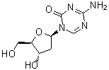 alpha-地西他滨分子结构 (CAS 22432-95-7)