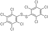 双(五氯苯基)二硫醚分子结构 (CAS 22441-21-0)