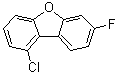 1-Chloro-7-fluorodibenzofuran molecular structure (CAS 2245035-70-3)