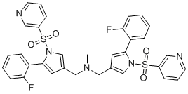 Vonoprazan Fumarate Impurity 1 molecular structure (CAS 2250243-23-1)