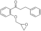 2'-(2,3-环氧丙氧基)-3-苯基苯丙酮分子结构 (CAS 22525-95-7)