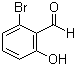 2-溴-6-羟基苯甲醛分子结构 (CAS 22532-61-2)