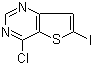 4-Chloro-6-iodothieno[3,2-d]pyrimidine molecular structure (CAS 225382-62-7)