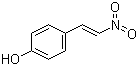 (E)-4-(2-硝基乙烯基)苯酚分子结构 (CAS 22568-49-6)