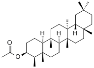 表无羁萜乙酸酯分子结构 (CAS 2259-07-6)