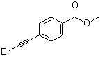 4-(2-Bromoethynyl)benzoic acid methyl ester molecular structure (CAS 225928-10-9)