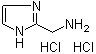 2-(氨基甲基)咪唑二盐酸盐分子结构 (CAS 22600-77-7)