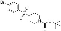 tert-Butyl 4-(4-bromo-benzenesulfonyl)piperidine-1-carboxylate molecular structure (CAS 226398-62-5)