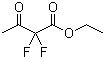 2,2-二氟-3-氧代丁酸乙酯分子结构 (CAS 2266-48-0)